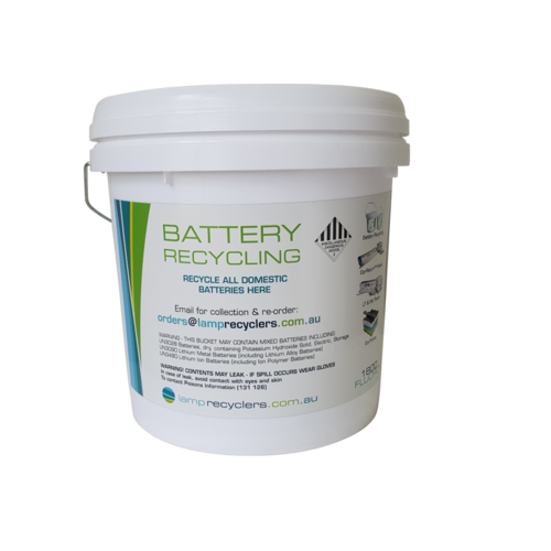 Battery Recycling Pail 10 Litre 20kg